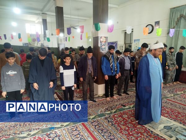 اعتکاف دانش آموزان پسر در باخرز