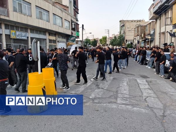 مراسم تاسوعا حسینی در شهرستان فیروزکوه