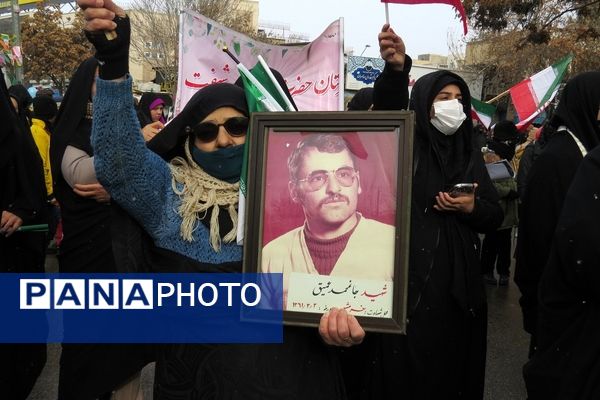 راهپیمایی باشکوه ۲۲ بهمن ماه شهرستان بجنورد 