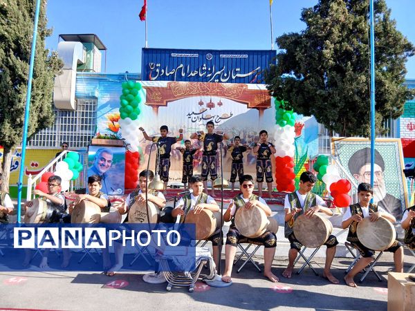 افتتاح استانی طرح «پهلوان سعید» و سه زمین چمن مصنوعی در کاشمر