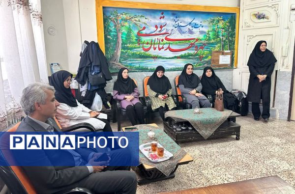 بازدید مدیر آموزش و پرورش کاشمر از مدارس این شهر