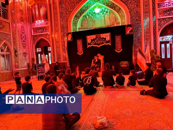 برگزاری مراسم عزاداری شب دوم  ماه محرم در تکیه ابوالفضلی نیشابور