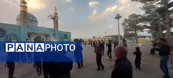 برگزاری مراسم تشییع نمادین پیکر امام رضا(ع)در امامزاده سید محمد(ع) کاشمر