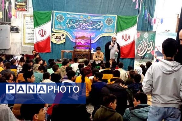 اعتکاف دانش‌آموزی در زرقان