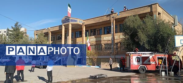 برگزاری بیست و هفتمین مانور سراسری زلزله در استان ایلام 