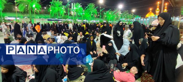 گزارش کوچکترین خبرنگار پانا از حال و هوای کربلای معلا 