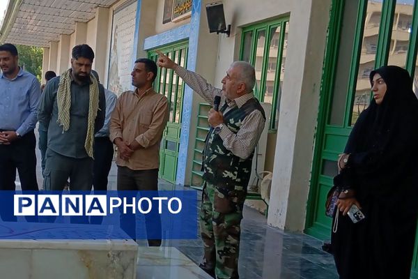 پای بر خاک داغ شلمچه؛ دل‌ها در گرو یاد شهدا