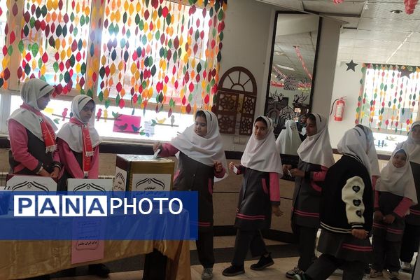 برگزاری انتخابات شورای دانش آموزی در مدارس ناحیه دو شهرری 