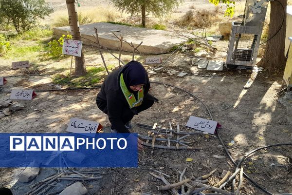 دهمین روز از اردوهای تشکیلاتی مهارتی دانش‌آموزان پیشتاز ناحیه 3 شیراز