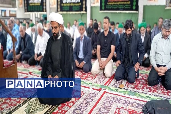 اقامه نماز جمعه در اول ماه محرم در مسجد جامع شهر بار 