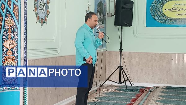  زیارت عاشورا در دهه کرامت در دبیرستان شاهد ابوذر غفاری نیشابور 