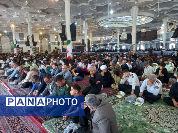 بزرگداشت شهدای اقتدار با حضور مردم شیعه و اهل سنت تربت‌جام