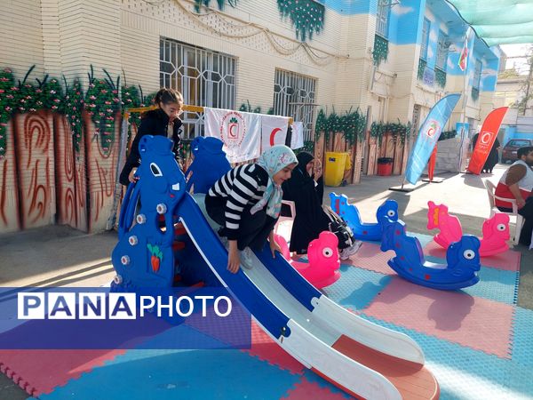 اردوی جهادی محبت در شهرک بهارستان