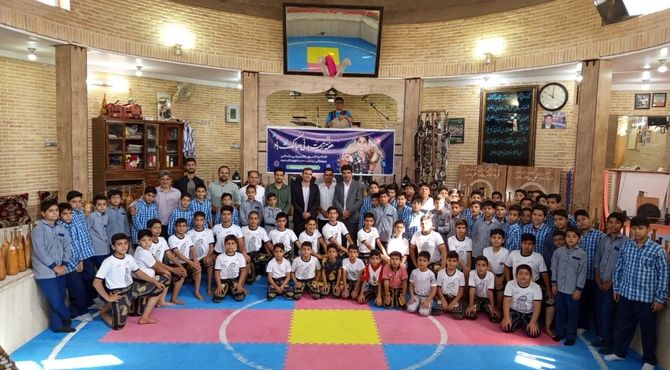 اجرای طرح پهلوان شهید سعید طوقانی در میبد