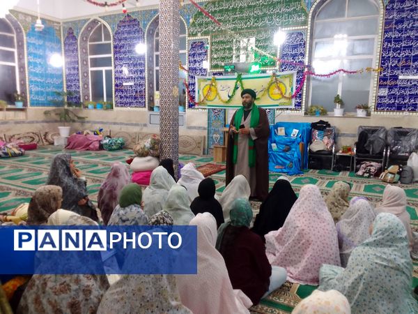 مراسم معنوی اعتکاف در مسجد صاحب الزمان جوادیه