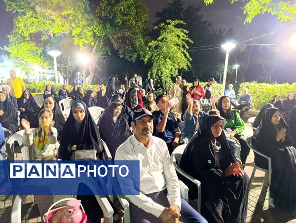 جشن دهه کرامت و ولادت امام هشتم شیعیان در پارک نیلوفر آبی مشهد مقدس