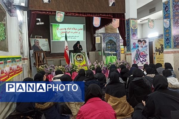 جشن دهه‌ فجر و میلاد حضرت عباس (ع) در مدارس ناحیه 2 شهرری 