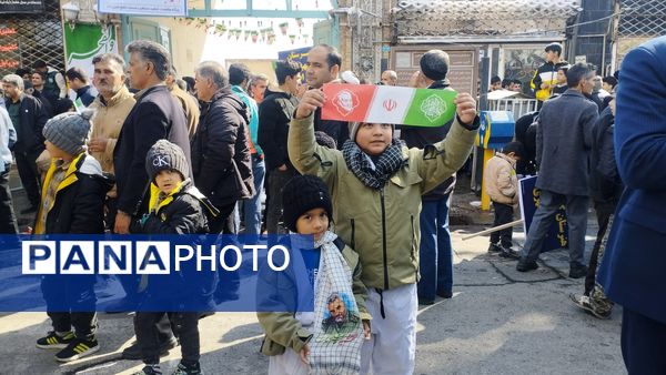 راهپیمایی یوم الله ۲۲ بهمن ماه در شهرستان خلیل‌آباد