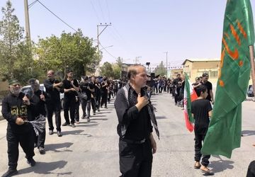 مراسم باشکوه " حسن - حسین " در خلیل آباد