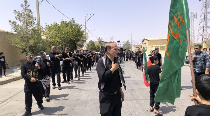 مراسم باشکوه " حسن - حسین " در خلیل آباد