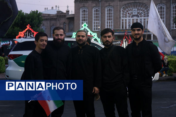 تجمع بزرگ ضد صهیونیستی و حماسی هیات‌های حسینی در تبریز