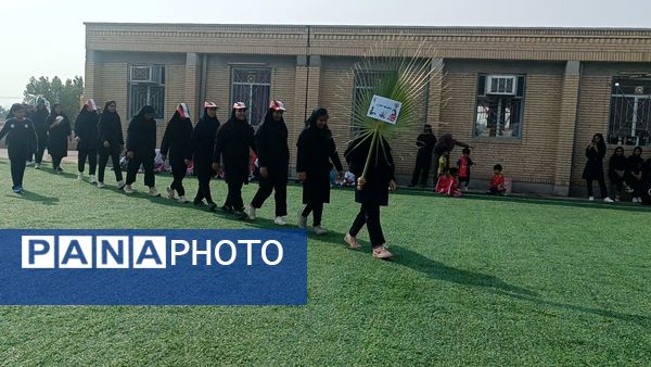 المپیاد ورزشی درون مدرسه‌ای در مدرسه شهید مطهری فین