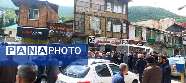 تشییع پیکر جانباز هشت سال دفاع مقدس در سوادکوه