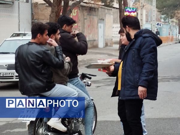 موکب‌های شادی در سطح شهرستان کاشمر 