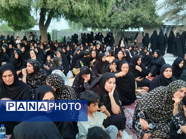 پیاده‌روی جاماندگان  اربعین حسینی شهرستان میناب