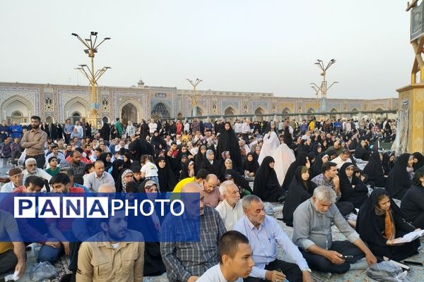 برگزاری مراسم چهلم رئیس‌جمهور شهید در حرم مطهر رضوی 