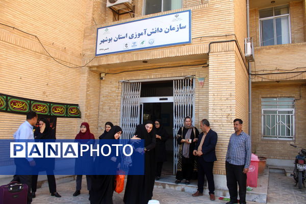 اعزام دانش‌آموزان پیشتاز استان بوشهر به مشهد مقدس