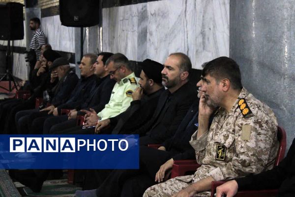 مراسم بزرگداشت شهدای اقتدار در گچساران