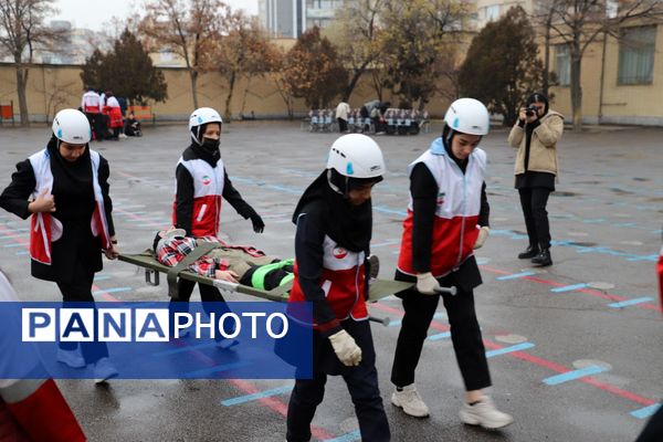 بیست و هفتمین مانور سراسری زلزله در آذربایجان شرقی