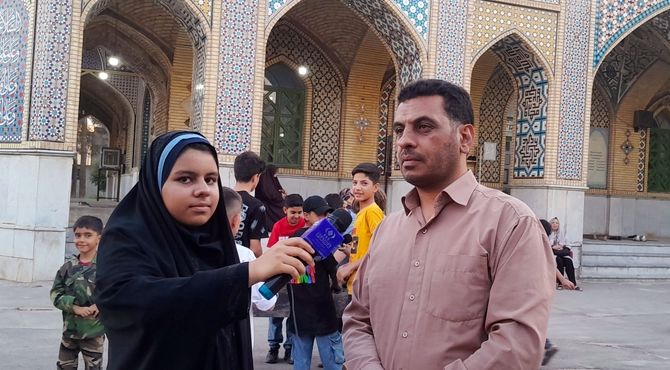 مراسم بزرگداشت شهدای خدمت تجلی فرهنگ و معنویت در آستان مقدس امامزاده دوطفلان