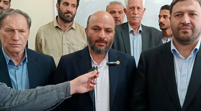 افتتاح هنرستان شهید جمهور رئیسی در ماهیدشت
