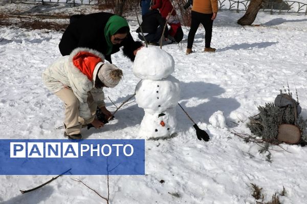 جشنواره آدم برفی در ارومیه