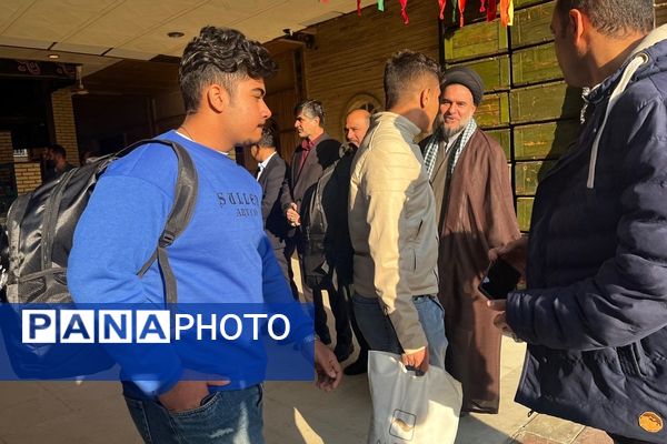 آغاز سفر معنوی دانش‌آموزان پسر ملارد به مناطق عملیاتی جنوب کشور