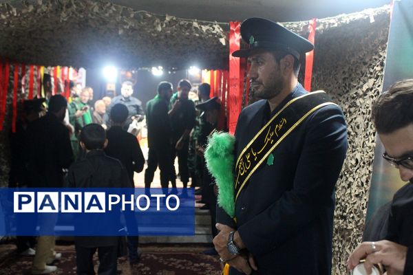 مراسمی به یاد شهدا در ایام رحلت حضرت معصومه(س)
