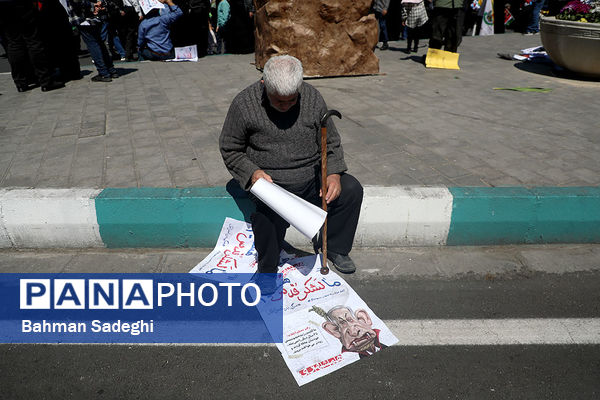 مراسم راهپیمایی روز جهانی قدس در تهران