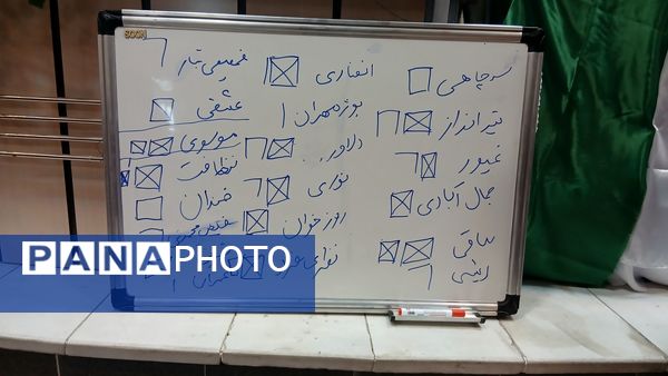 انتخابات هیئت رئیسه شورای دانش‌آموزی پسران ناحیه۱