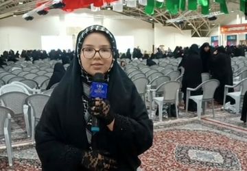 مراسم بزرگداشت شهدای حملات تروریستی رژیم صهیونسیتی در گلستان شهدای اصفهان 
