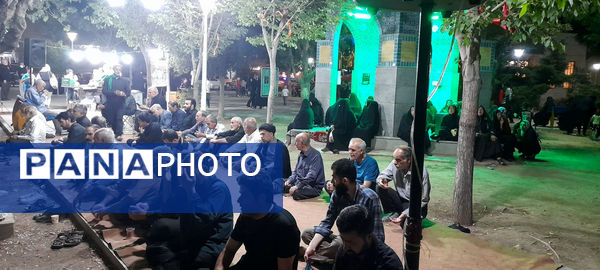 مراسم دعا و نیایش در جوار مزار شهید گمنام بوستان امام حسن مجتبی(ع) قم