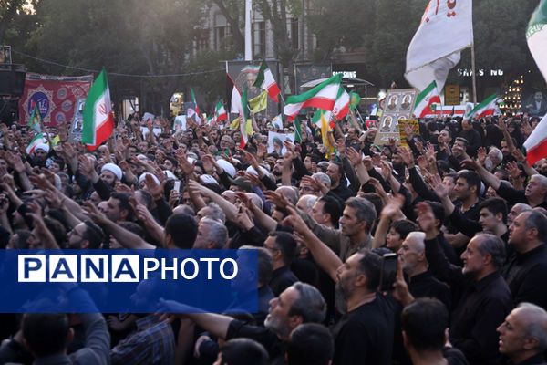 تجمع بزرگ ضد صهیونیستی و حماسی هیات‌های حسینی در تبریز