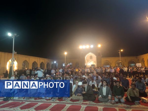 تجمع مردم نیشابور برای محکومیت حملات آمریکا و رژیم صهیونسیتی به تاسیسات هسته ای ایران 