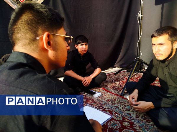 شور حسینی نوجوانان کاشمری در «انصار المهدی»