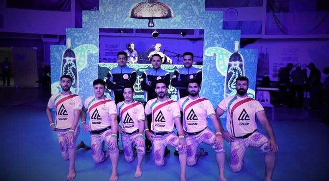 قهرمانی ایران در ورزش‌های زورخانه‌ای آسیا