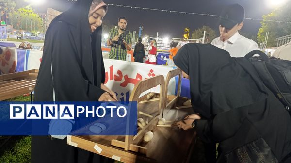 تدارک بازی‌های فکری در افتتاحیه سومین جشنواره خانواده ورزش در بوستان ملت مشهد