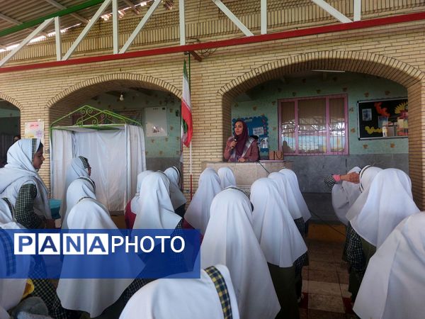 زنگ پژوهش در مدرسه حضرت معصومه(س) حاجی‌آباد