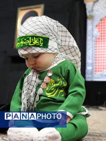 گهواره‌های عاشورایی و لالایی مادران همنوا با کودکان شهید