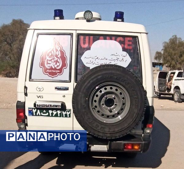 شهید گمنام مهمان مردم روستای رضوان شد